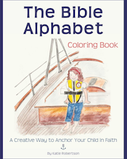 image for The Bible Alphabet Coloring Book
